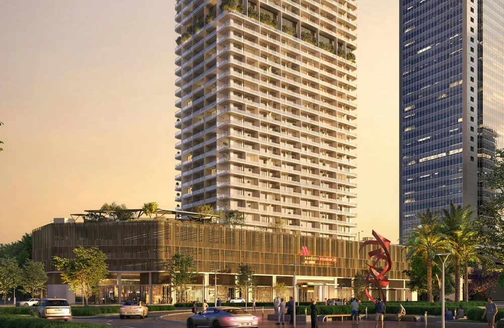 Marriott Residences JLT development rendering in JLT, Dubai